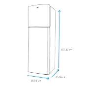 Refrigerador 24" (60 cm) Marca: Mabe Modelo: RMA250PVMRM0Color: Inox Mate