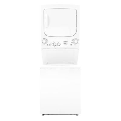 Centro de Lavado 20 kg con Secadora Eléctrica 220v. Marca: Mabe Modelo: MCL2040ESBB0 Color: Blanco