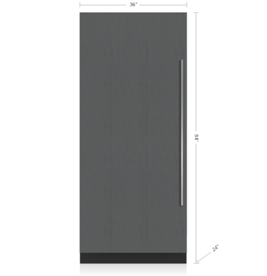 Freezer Columna con Fabricador de Hielo Marca: Sub-Zero Modelo: DEC3650FI/L Color: Panel Personalizado 15,039 USD (09 2025)