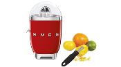 Exprimidor de Jugos Marca: Smeg Modelo: CJF01RDUS Color: Rojo