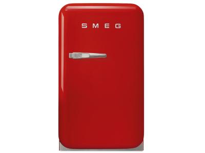 Frigobar 24" (60 cm) Marca: Smeg Modelo: FAB5URRD3 Color: Rojo