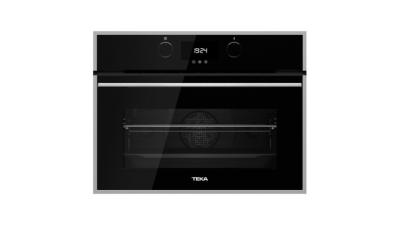 Horno Eléctrico Multifunción + Horno a Vapor 24" (60 cm) Marca: Teka Modelo: MAESTRO HLC 847 SC BK-SS Color: Negro