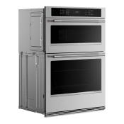 Horno Doble Horno Convección + Microondas Multifunción 30" (76 cm) Marca: Kitchen Aid Modelo: KOEC530PPS Color: Acero Inoxidable (08 2026)