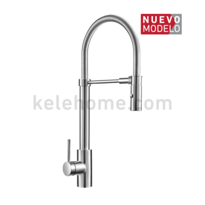 Mezcladora Monomando Profesional (53x22cm) Marca: Kele Modelo: KSS1220 Acabado: Acero Inoxidable