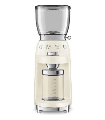 Molino de Café Marca: Smeg Modelo: CGF01CRUS Color: Crema