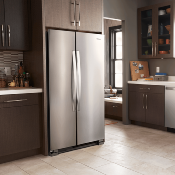 Refrigerador Side by Side 35" (90 cm) Marca: Whirlpool Modelo: WD5600S Color: Gris (10 2026)