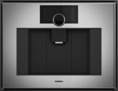 Cafetera empotrable  24" (60 cm) Marca: Gaggenau Modelo: GC 451 Color: Acero inoxidable detrás de cristal ahumado (12,060 USD) (06 2026)