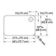 Tarja Sencilla Franke 36"(914) GNX110-70 Acero Inoxidable $1,407.08USD