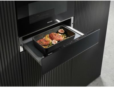 Cajón Caliente 24" (60 cm) Marca: MIELE Modelo: ESW 7010 Color: Negro Obsidiana  (04 2026)