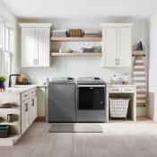 Lavadora 28" (70 cm) carga: 29 kg Marca: Maytag Modelo: 7MMVW7230LC Color: Gris Metálico (2025 07)