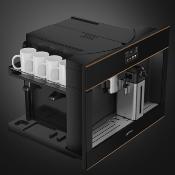Cafetera Empotrable 24" (60 cm) Marca: Smeg Modelo: CMS4604NR Color: Negro (2025 06)