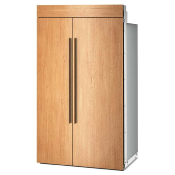 Refrigerador Built-In Side-by-Side  48" (120 cm) Marca: KitchenAid Modelo: KBSN748SPA Color: Panelable (10 2026)