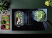 Parrilla Eléctrica de Inducción 220v 30" (84 cm) Con Sistema de Extracción y Purificación integrado Modelo: Quantum Marca: Falmec Color: Negro ($3,618 USD) 2025