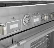 Estufa Dual Fuel Profesional (6 en 1) 60" (152 cm) Marca: Thermador Modelo: PRD606WCSG Color: Acero Inoxidable ($34,656 USD) 2025 06