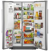 Refrigerador Duplex Side By Side 36" (90 cm) Marca: Maytag Modelo: MD7816S Color: Acero Inoxidable