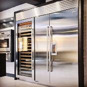 Pareja (All Refrigerator - All Freezer)  72" (180 cm) Marca: Subzero Modelos: BI-36R/S - BI-36F/S Color: Acero Inoxidable ($25,774.04 USD).