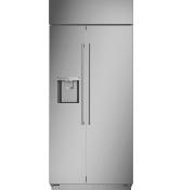 Refrigerador Duplex Side By Side 36" Marca: Monogram Modelo: ZISS360DNSS Color: Acero Inoxidable ($17,999 USD) (10 2026)