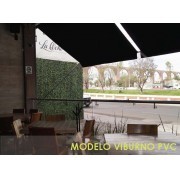 MURO VERDE ARTIFICIAL PVC MODELO VIBURNO 6090 - protección UV & Fire Retardant (precio por M2, preci