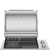 Asador para exterior con Grill eléctrico 90 cm Marca: SMEG Modelo: BBQE90X Color: Acero Inoxidable (09 2026)