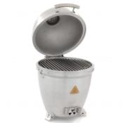 parrilla tipo kamado (carbón)  32" (80 cm) Marca: BLAZE Modelo: BLZ-4LTE3 Color: Acero Inoxidable ($4,524 USD) (04 2026)