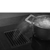 Parrilla de Inducción con Campana integrada  32" (85 cm) Marca: Smeg Modelo: HOBD482D2 Color: Negro