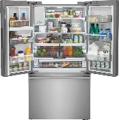 Refrigerador French Door 36" (90 cm)  22CuFt Marca: Frigidaire Pro Mod: PRFC2383AF Color: Acero Inox