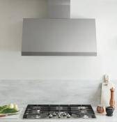 Campana Profesional Pared 90 cm Marca: Monogram Modelo: UVW93642PSS Color: Acero Inoxidable ($2,200 USD) 