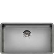 Tarja bajo cubierta 71x40 cm Marca: Smeg Modelo: VFU71DKX Color: Negro Inoxidable (09 2026)
