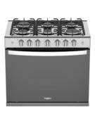 Estufa Gas Empotrable 30" (76 cm) Marca: Whirlpool Modelo: WER2000B Color: Acero Inoxidable  (2026)