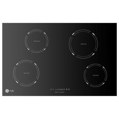 Parrilla Eléctrica de Inducción 31" (80 cm) Marca: GE Profile Modelo: PIP8014 Color: Vitrocerámico Negro