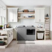 Secadora Gas 28" (70 cm) 28 kg Marca: Maytag Modelo: 7MMGD7230LW Color: Plateado metálico (2025 07)