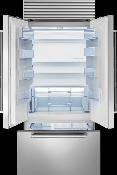 Refrigerador Bottom Mount French Door Panelable 36" (90 cm) Marca: Subzero, Modelo: BI-36UFDID/O ($14,392.12 USD).