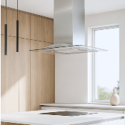 Campana Isla 36"(90 cm) 900 m3/h Marca: AXCENT Modelo:MASSIMO IG0190, Color: Acero Inoxidable