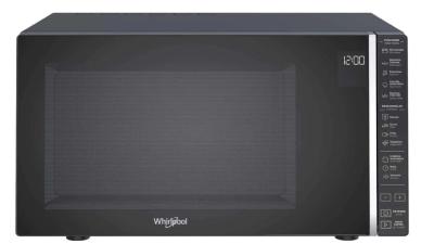 Microondas 16" (40 cm) Marca: Whirlpool Modelo: WM1811B Color: Negro