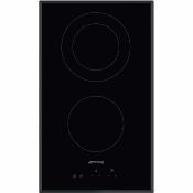 Parrilla Modular Eléctrica Vitrocerámica 12" (30 cm) Marca: Smeg Modelo: SE232TD1 Color: Negro