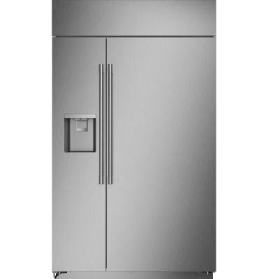 Refrigerador Duplex Side By Side 48" (120 cm) Marca: Monogram Modelo: ZISS480DNSS Color: Acero Inoxidable ($22,499 USD).