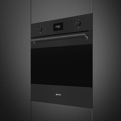 Horno eléctrico Termoventilado 60x60 cm Marca: SMEG Modelo: SF6301TN Color: Negro mate (09 2026)