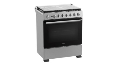 Estufa Gas Piso 30" (76 cm) Marca: Teka Modelo: TOTAL FS 7660 G SS  Color: Acero Inoxidable (07 2026)