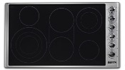 Parrilla Eléctrica Empotrable 36" (91 cm) Marca: Viking Modelo: VECU53616B Color: Vidrio Cerámico Negro  (4,748 USD) (08 2026)
