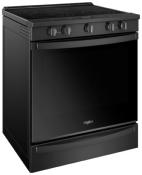 Estufa Eléctrica Inteligente  30"  (76 cm) Marca: Whirlpool Modelo: WEE750H0HB Color: Negro Inox (08 2025)