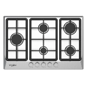Parrilla Gas 75 cm Marca: Whirpool Modelo: WP3021S Color: Acero Inoxidable (10 2026)