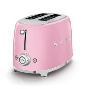 Tostador 2 Rebanadas Marca: Smeg Modelo: TSF01PKUS Color: Rosa (10 2026)
