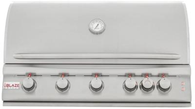 Asador de Gas 40" (102 cm) Marca: BLAZE Grills Modelo: BLZ-5LTE2-LP/NG Color: Acero Inoxidable ($4,930 USD)