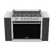 Estufa Gas Empotrable Tipo Cassette 31" (80 cm) Marca: Mabe Modelo: XOC80800CT3 Color: Acero Inoxidable
