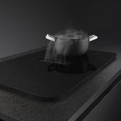 Parrilla Eléctrica de Inducción Parrilla de inducción con campana integrada 83 cm Marca: SMEG Modelo: HHSL7844MB Color:  Negro (09 2026)