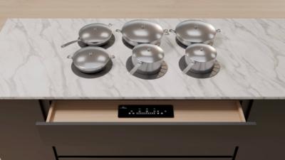 Parrilla inducción Invisible 6 Zonas de cocción 30" (90 cm) Marca: Tecnolam Modelo: MAGIC06 Instalación Bajo Cubierta (02 2026)