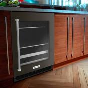 Centro de Bebidas 24" (60cm) Marca: KitchenAid Modelo: KUBR314KBS Color: Negro  (2025 07)