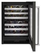 Cava de Vinos 24" (60 cm) apertura derecha Marca: KitchenAid Modelo: KUWR314KBS Color: Negro Inoxidable (2025 09)