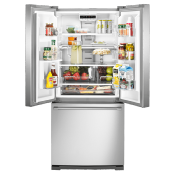 Refrigerador French Door 30" (76 cm) Marca: Maytag Modelo: MMFF2055ERM Color: Acero Inoxidable