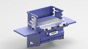 ASADOR DE CARBON Y GAS DE PARED TIPO ARGENTINO - MODELO:ACP2412N -  MARCA BBQRO - PARRILLA 24" X 12"
